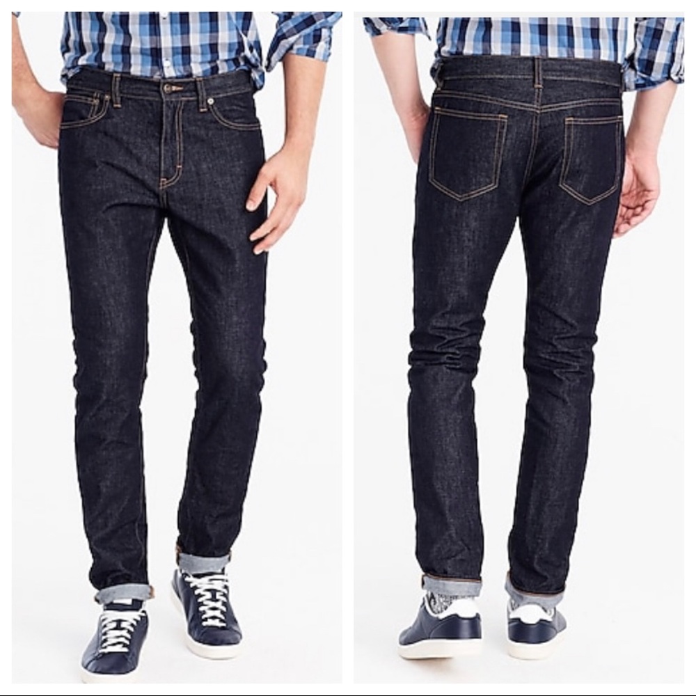 Men’s J.Crew Hand Crafted VTG Slim Selvedge Jeans